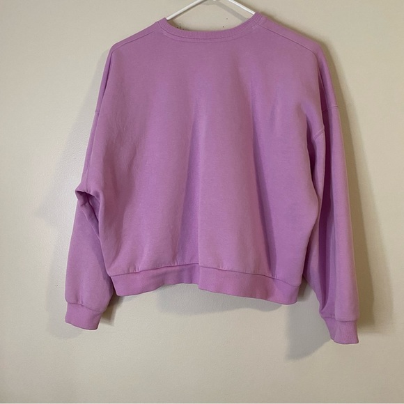 Under Armour Women's Youth Lavender Sweatshirt size Large cotton blend - Picture 8 of 9